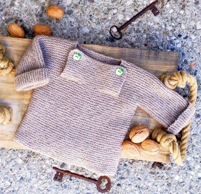 Tab front Jumper pattern
