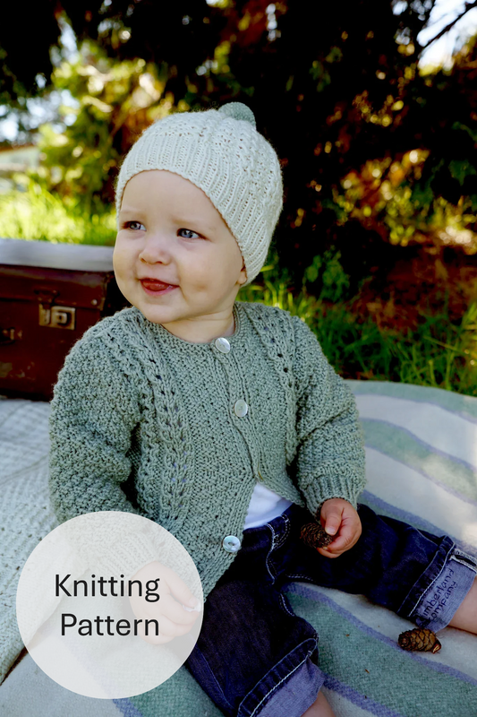 Addison Cardi and Beanie pattern