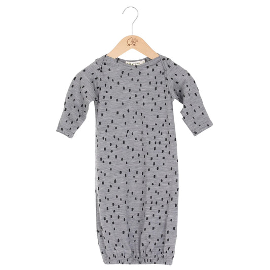 Patterned Merino Sleepsuit