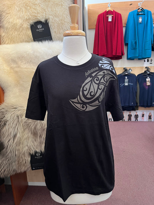 Ta Moko Black Tee