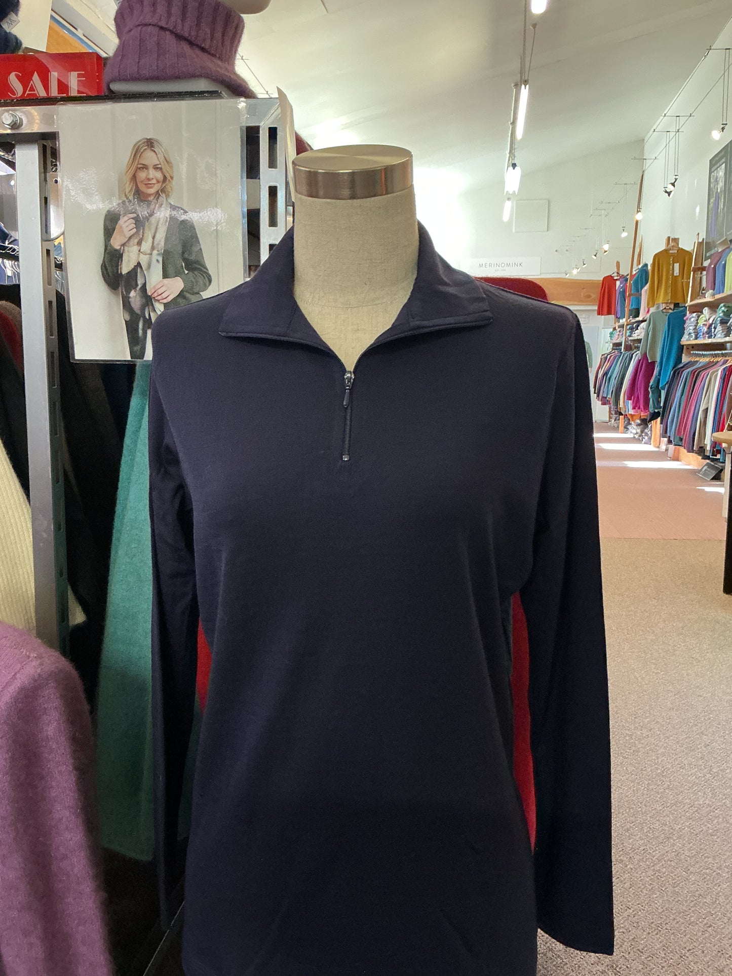 1/4 Zip Top