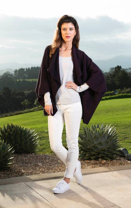 Moss Stitch Shrug