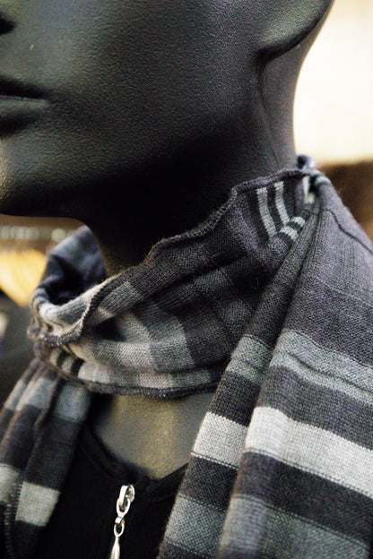 Merino Striped Scarf