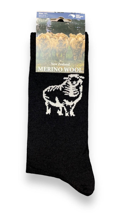 Merino Kiwiana Socks Sheep