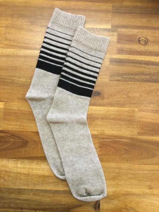 Striped Possum Socks