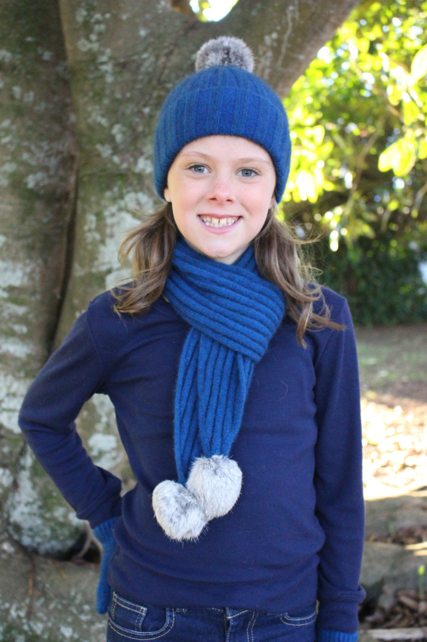 Cosy Kiwi Cottontail Scarf