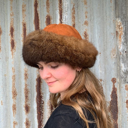 Lambskin & Possum Luxury Hat