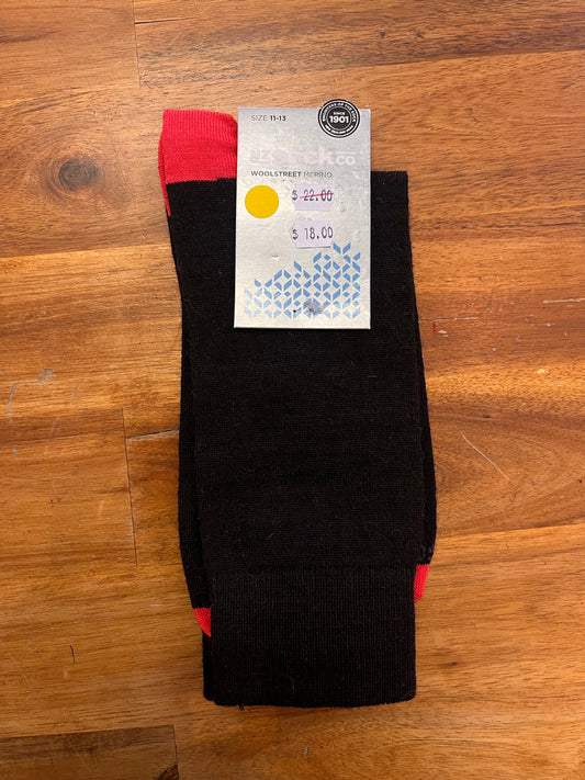 Colour Heel & Toe Dress Sock