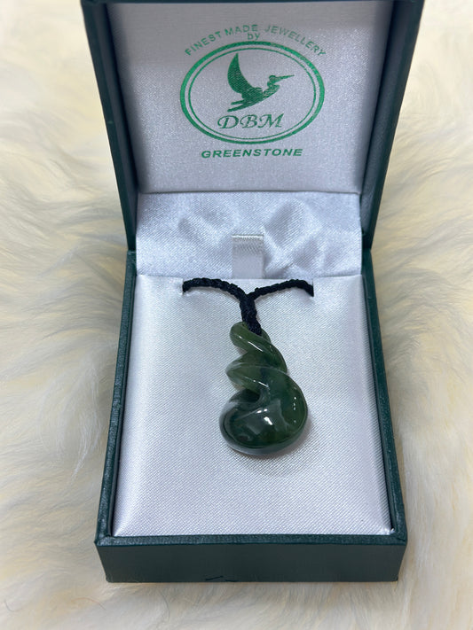 Greenstone Pikorua Pendant