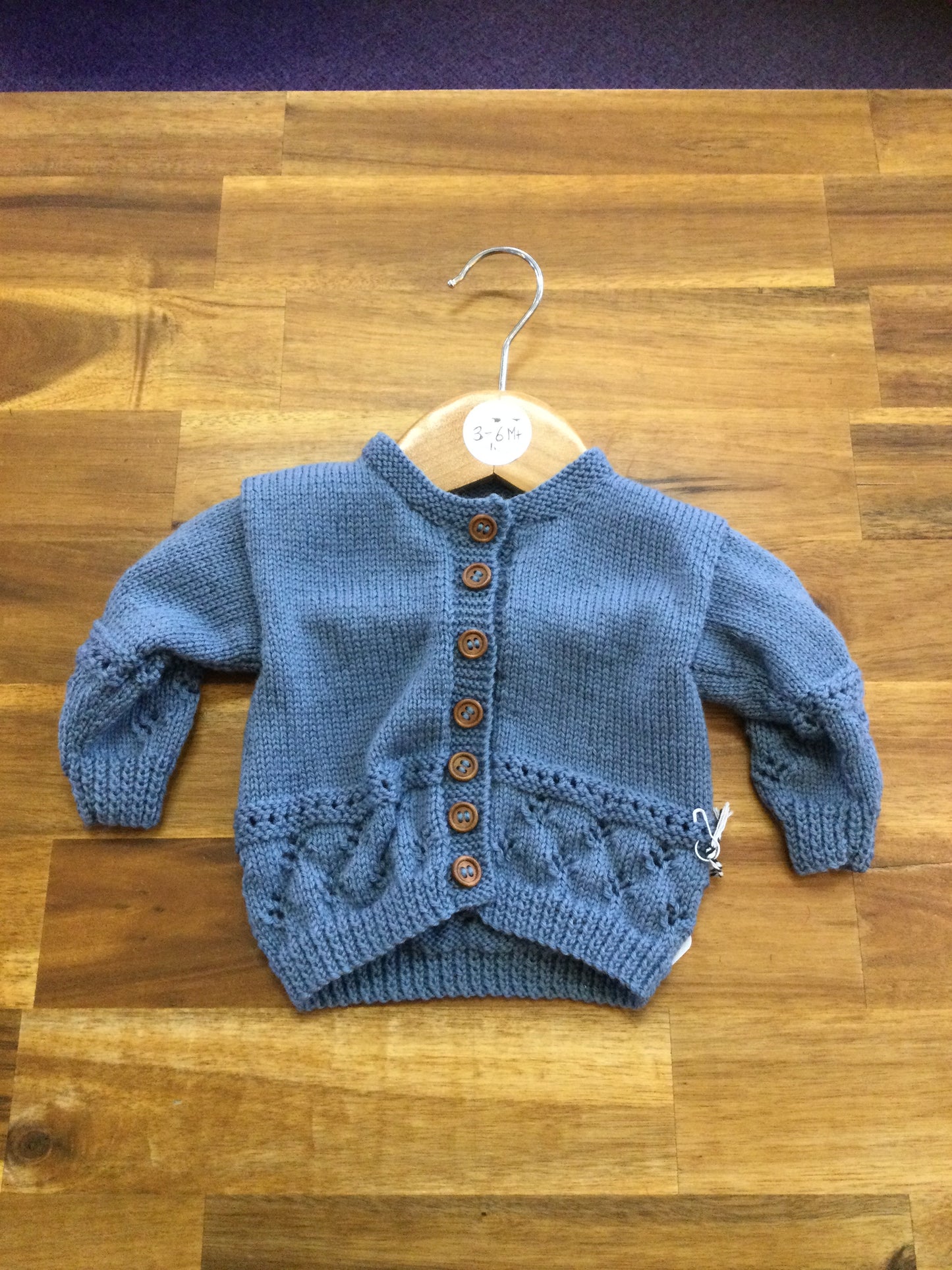 Babies Knit Detail Cardigan