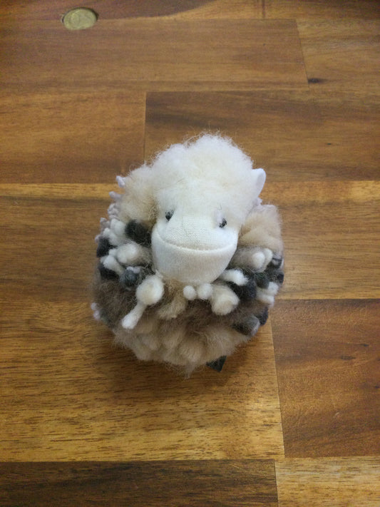 Wooly Sheep Keyring
