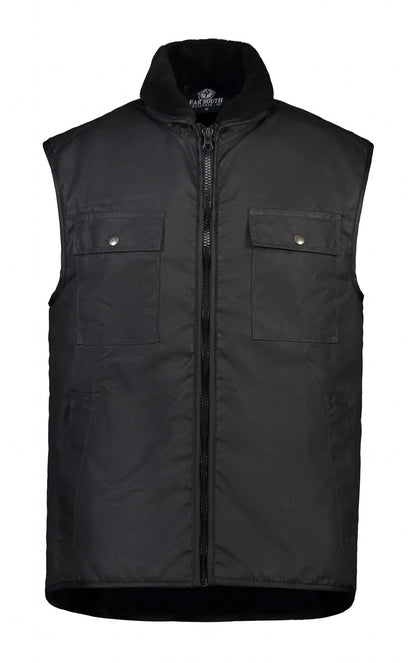 Sleeveless Oilskin Vest