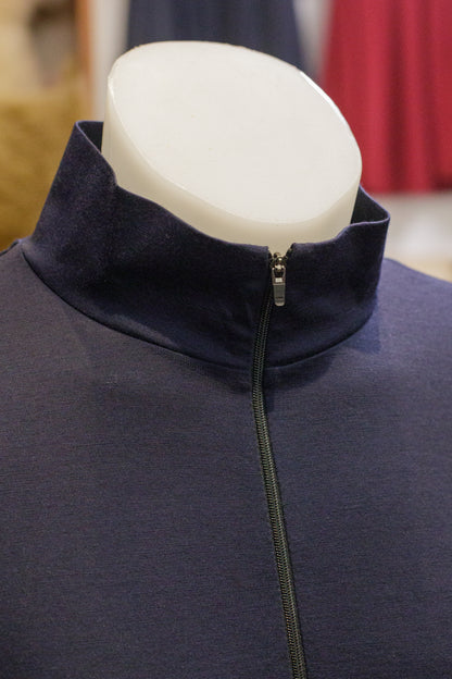 Long Sleeve Zip Neck Shirt