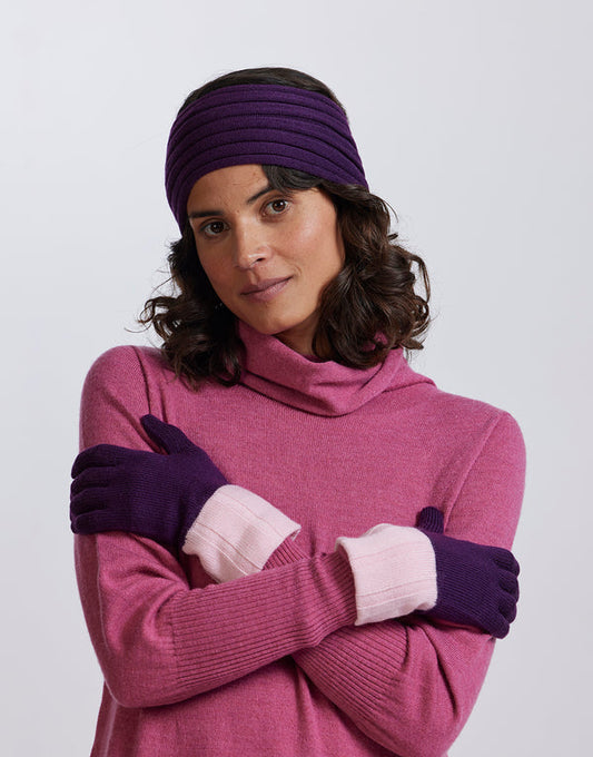 Merino Colour Block Gloves
