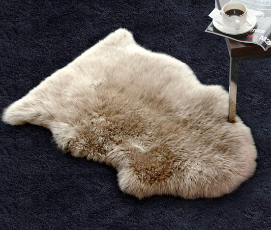 Rug Golden Long Wool