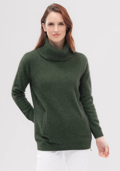 Zip Tunic Sweater