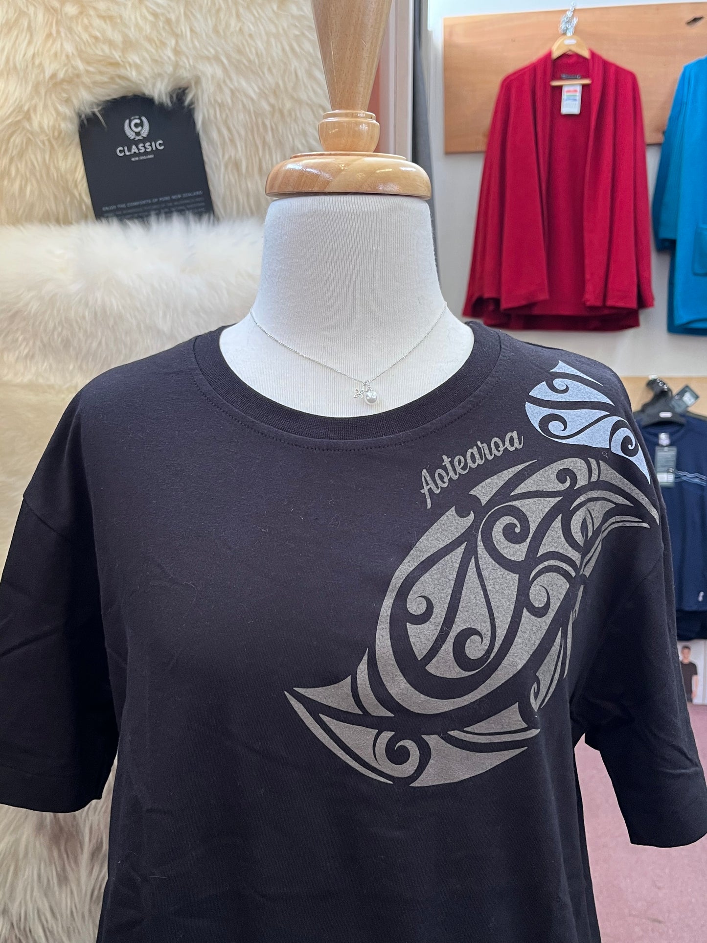 Ta Moko Black Tee