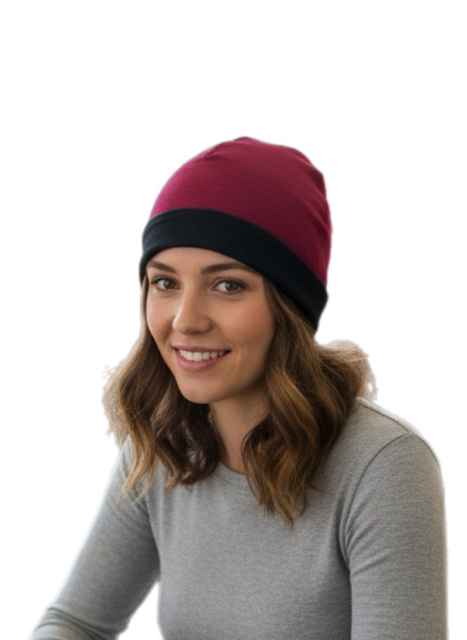 Reversible Fine Merino Beanie