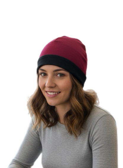 Reversible Fine Merino Beanie
