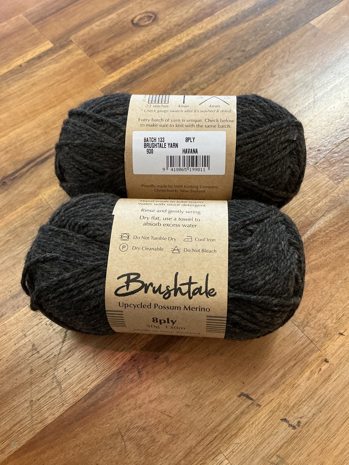 Brushtale 8Ply Possum Merino Yarn