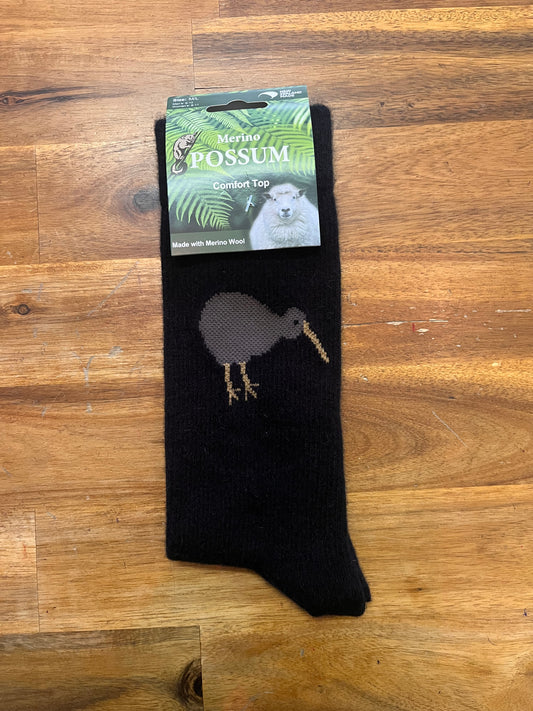 Possum/Merino Kiwi Socks
