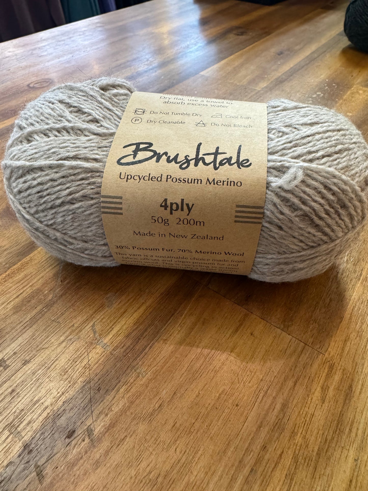 Brushtale 4ply Possum Merino Yarn