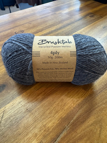 Brushtale 4ply Possum Merino Yarn