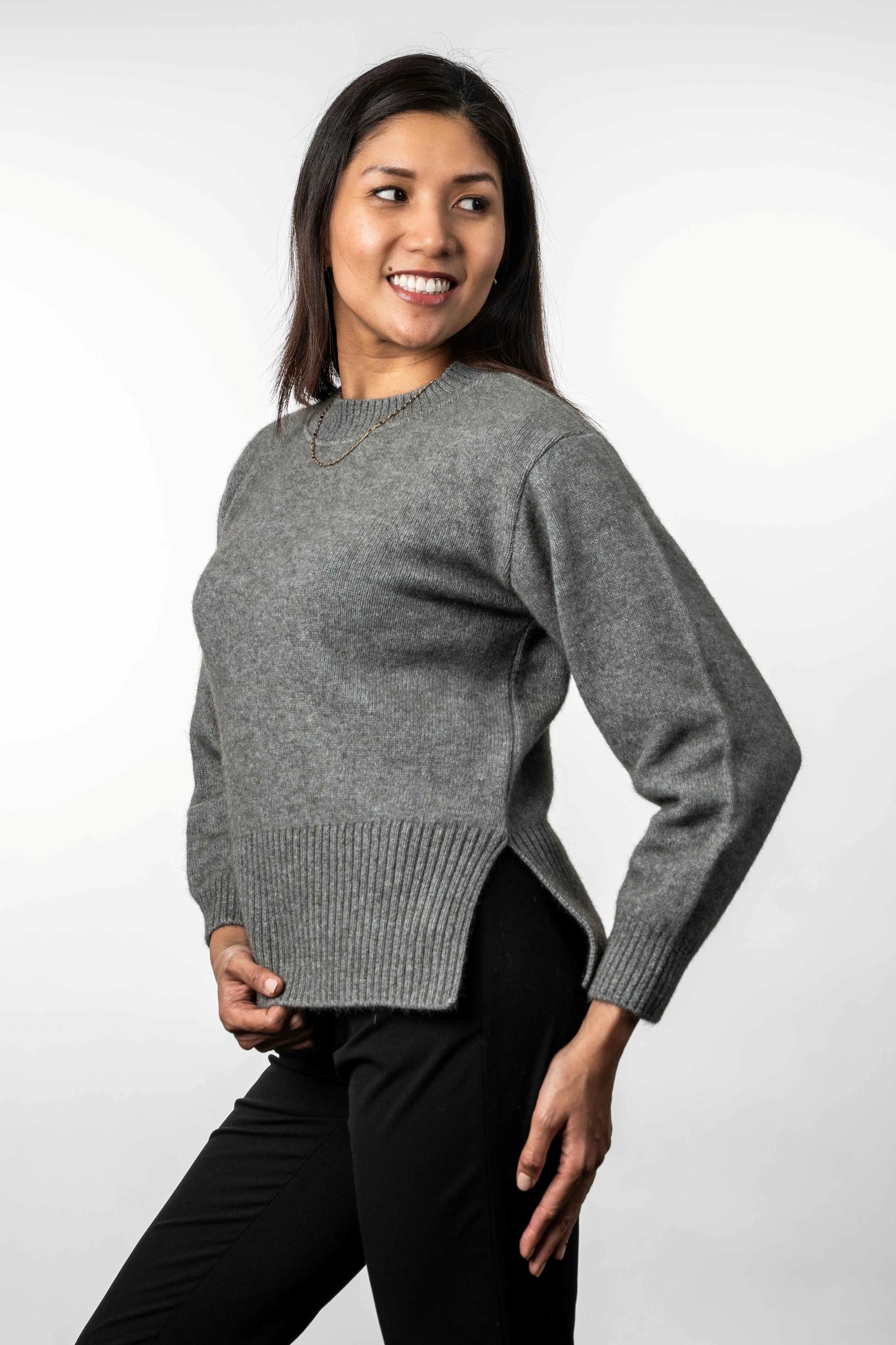 Split Hem Jumper