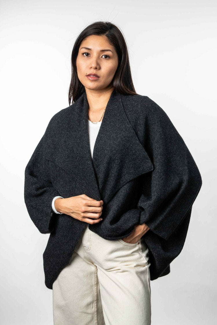 Moss Stitch Shrug