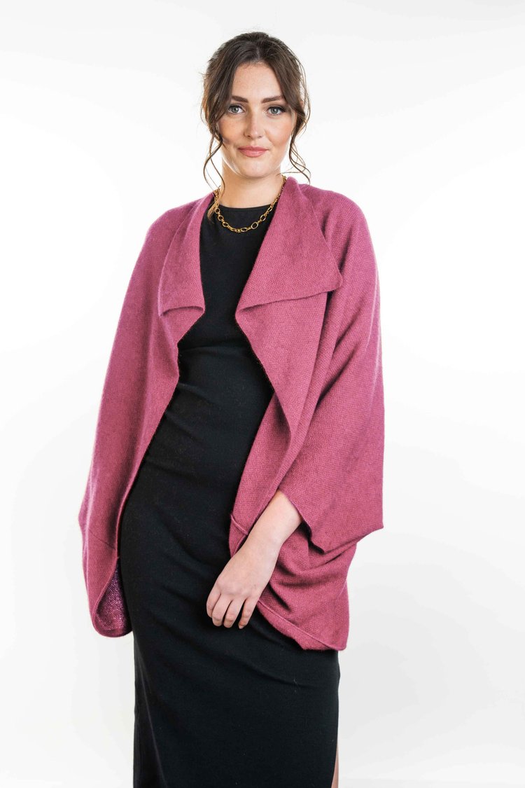 Moss Stitch Shrug