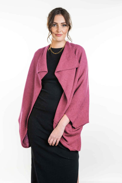 Moss Stitch Shrug