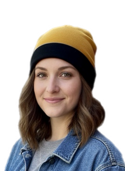 Reversible Fine Merino Beanie