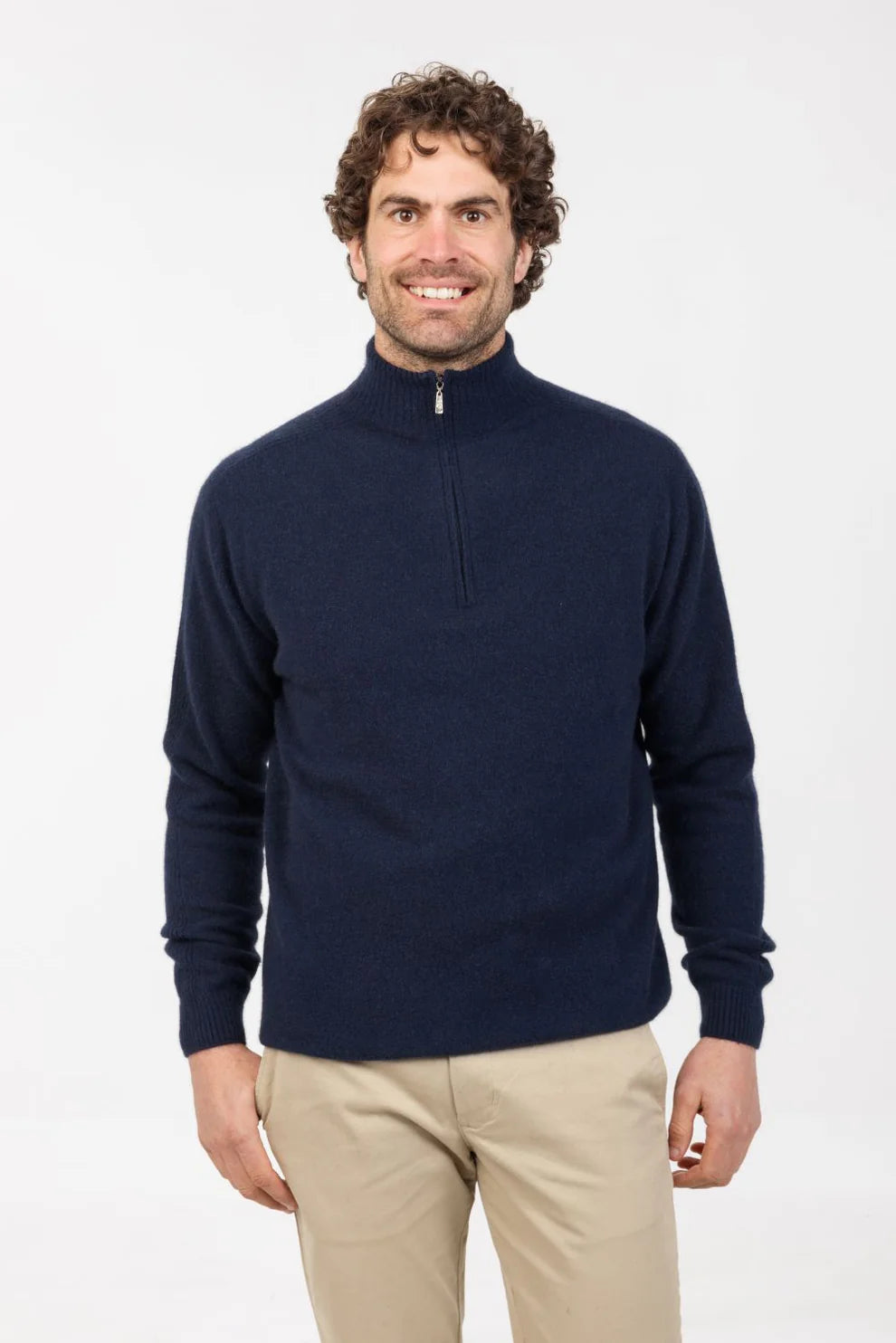 Lightweight Half Zip Sweater