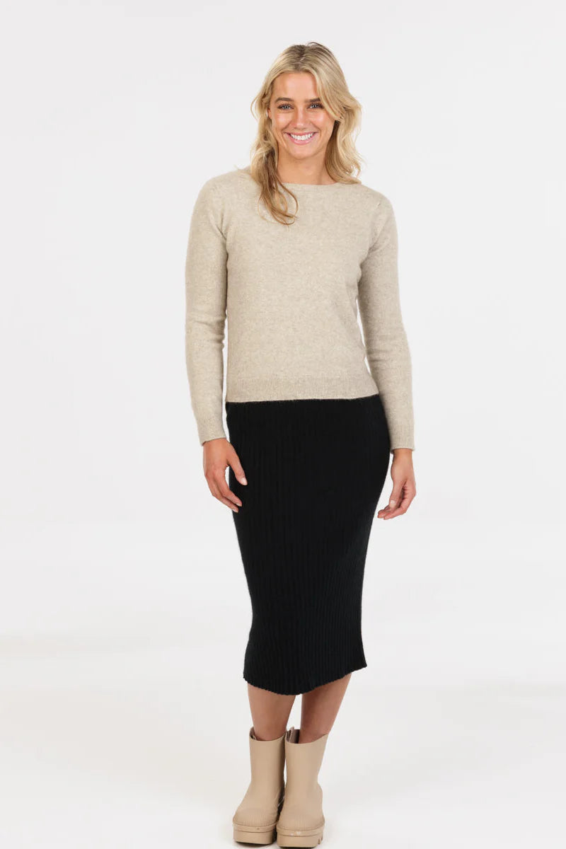 Ribbed Skirt