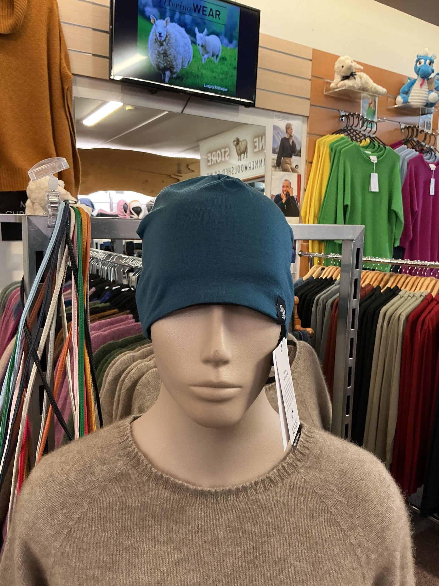 Reversible Fine Merino Beanie