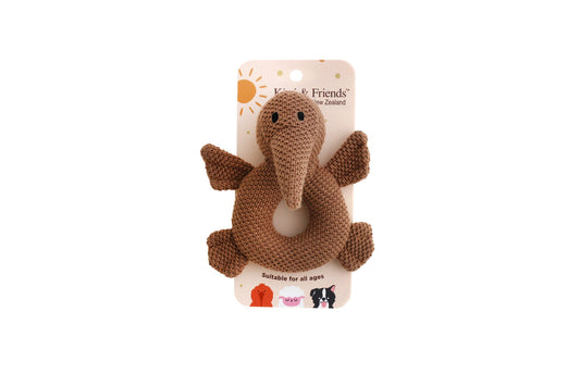 Rattle Kiwi Knitted