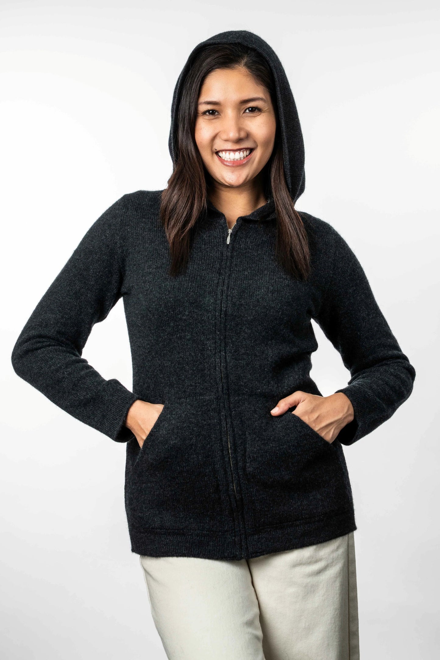 Hooded Zip Jacket