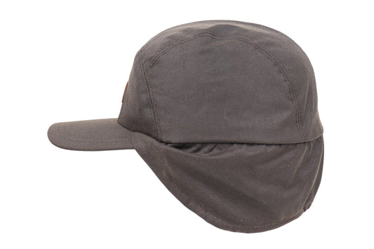 The Game Oilskin Flap Cap