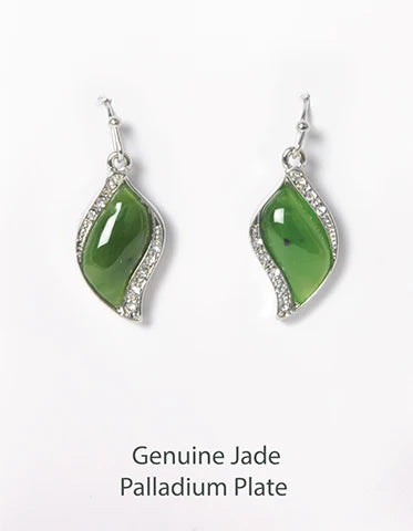 Moraine Opal Jade Earrings