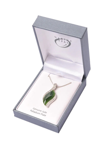 Moraine Opal Jade Necklace