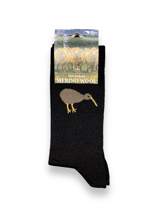 Merino Kiwiana Socks Kiwi