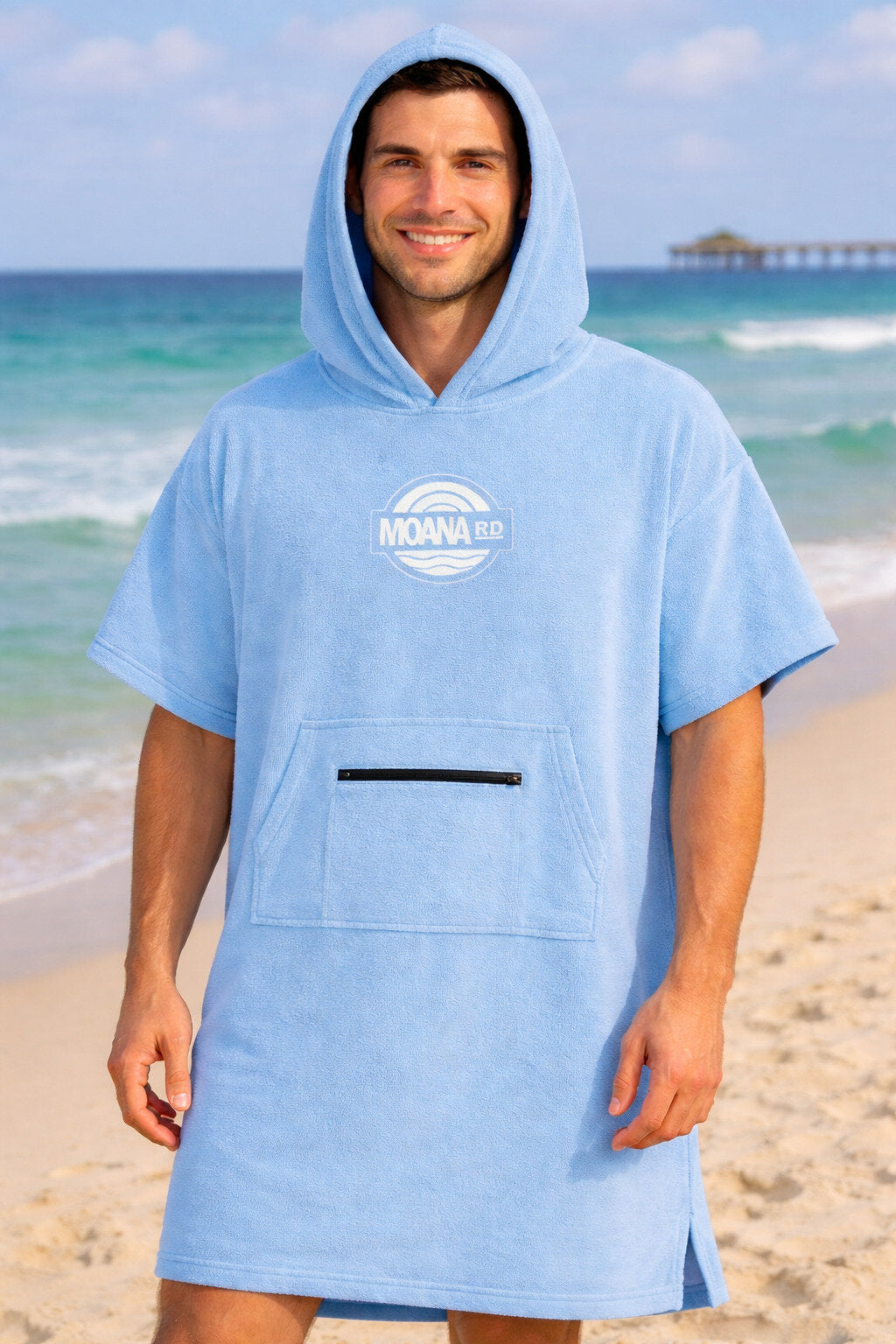 Moana Road Cotton Towel Hoodie