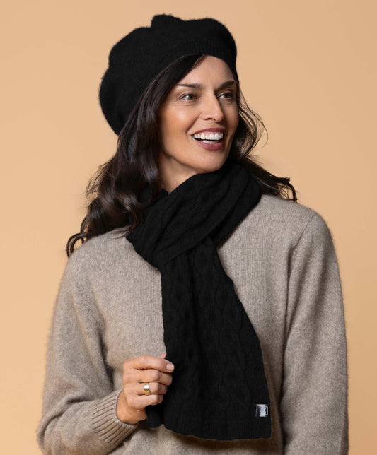 Liz Leaf Scarf