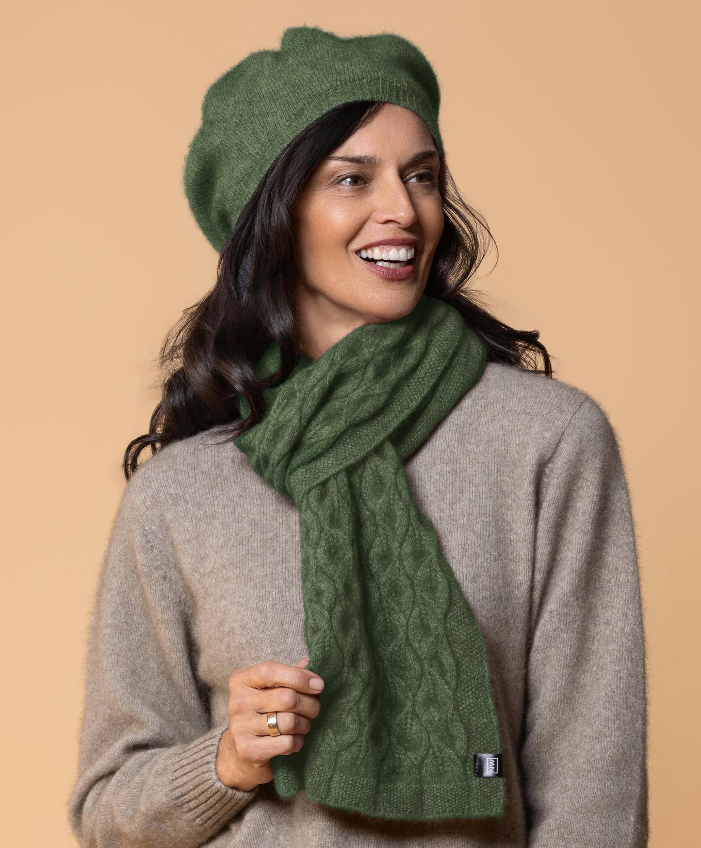 Liz Leaf Scarf
