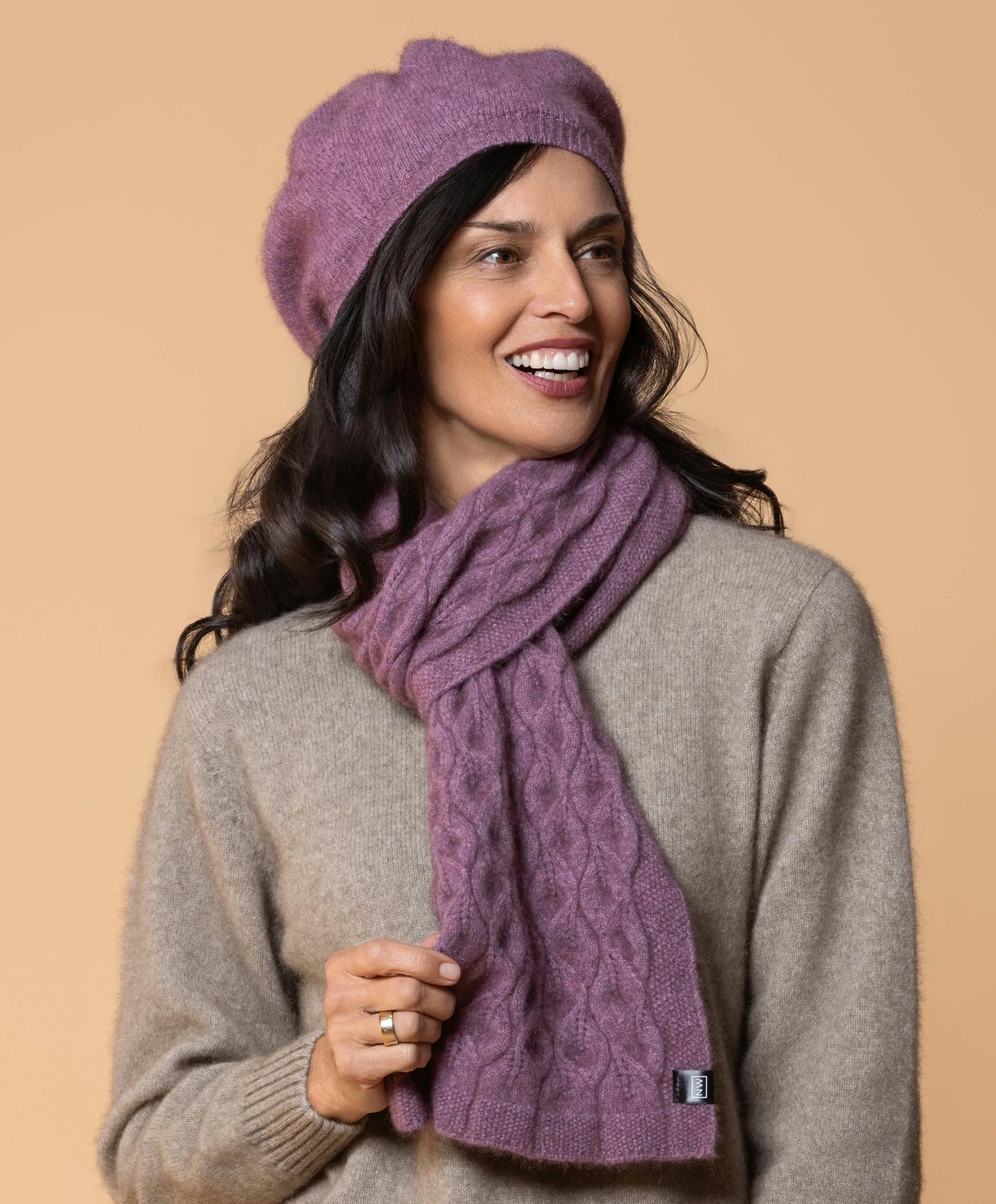Liz Leaf Scarf