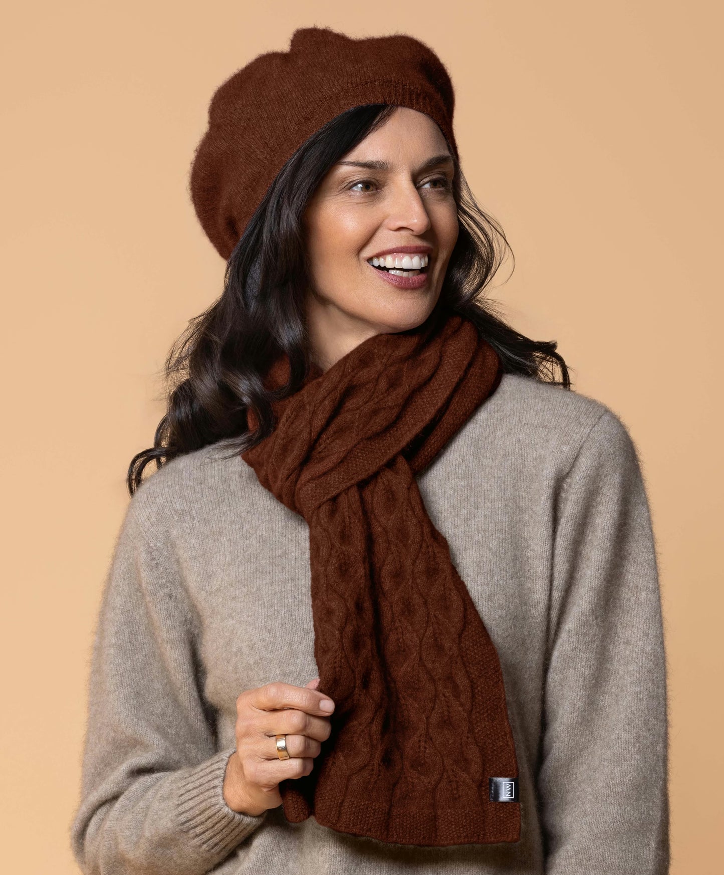 Liz Leaf Scarf