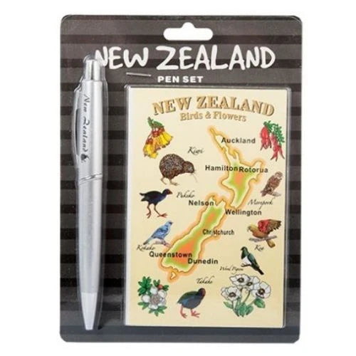 New Zealand Pen and Notebook Set