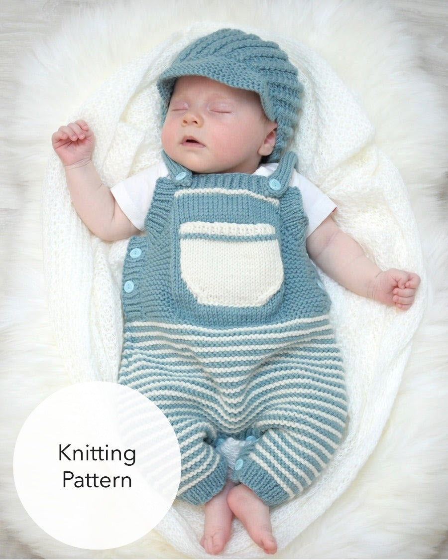 Pierre Dungarees & Cap pattern
