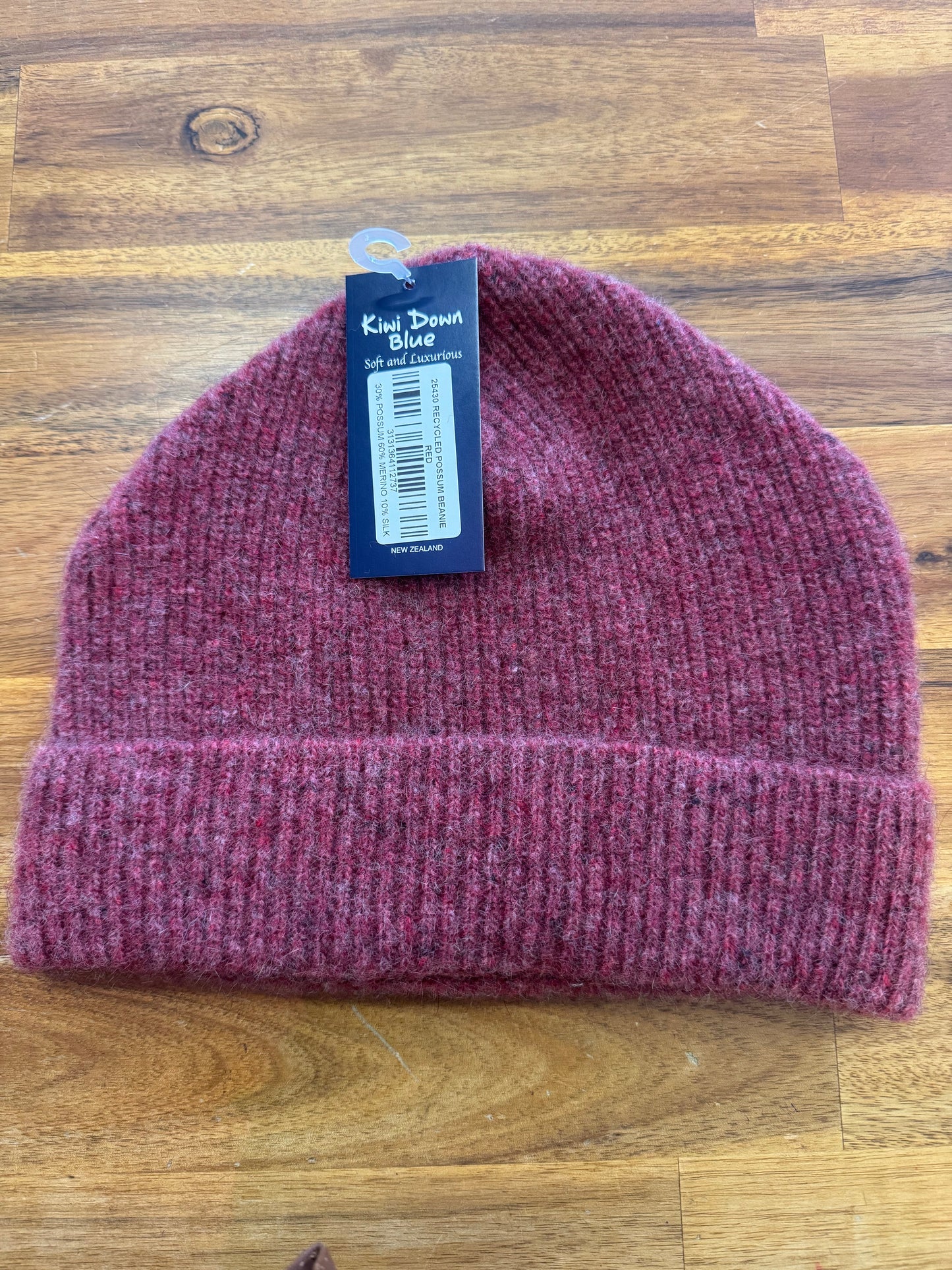 KIwi Down Blue Beanie