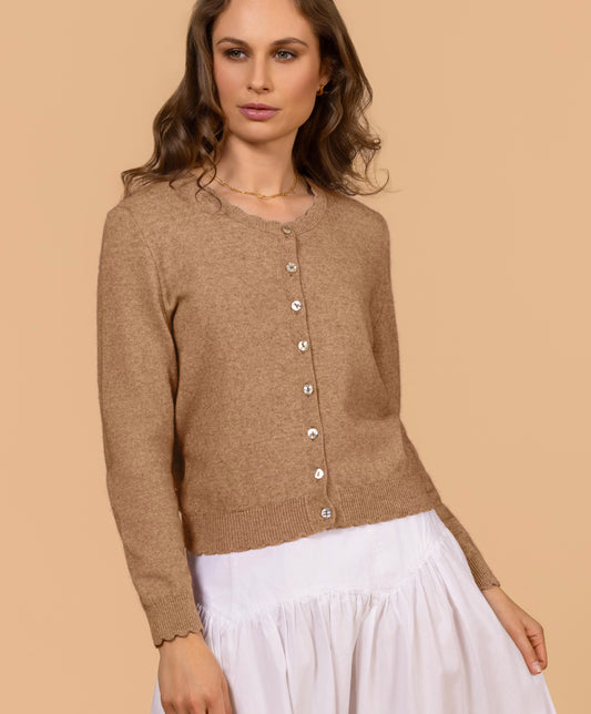 Scallop Cardigan